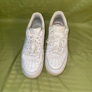 White Nike Air Force 1 Sneakers